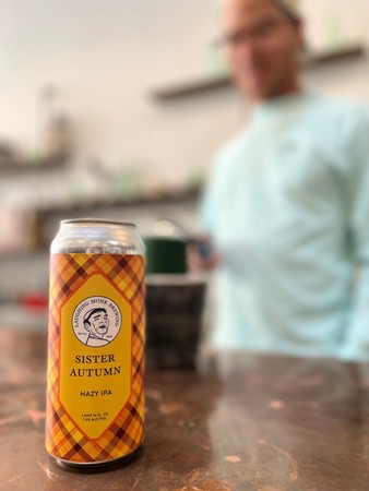 Laughing Monk Sister Autumn Hazy IPA 16oz CAN SF