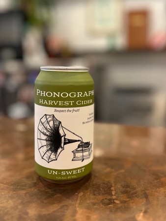 Phonograph Harvest Cider 12oz CAN New York