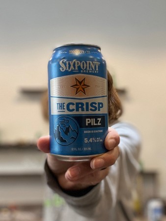 Sixpoint The Crisp Pils 12oz CAN Brooklyn