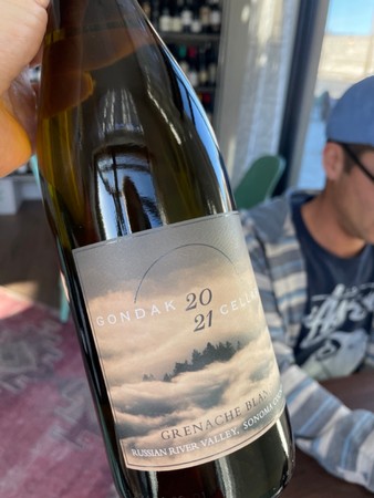 Gondak Cellars Catie's Corner Vineyard Grenache Blanc Russian River Valley 2021
