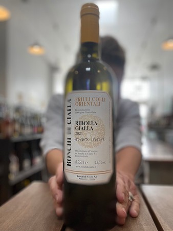 Ronchi di Cialla Ribolla Gialla Friuli Colli Orientali 2021