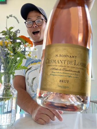 M Bonnamy Rose Brut Cremant de Loire NV