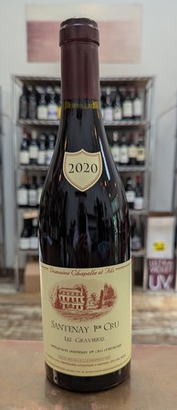 Domaine Chapelle et Fils Santenay 1er Cru Les Gravieres 2020