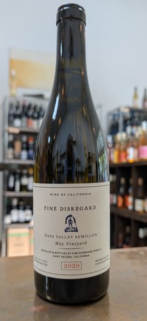 Fine Disregard Semillon Napa Valley 2020