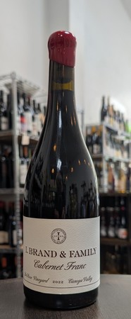 I. Brand & Family Cabernet Franc DeRose Vineyard 2022
