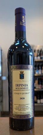 Salvatore Molettieri Cinque Querce Aglianico Irpinia 2020
