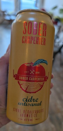 *NA* Sober Carpenter Cider Canada 473 mL CAN