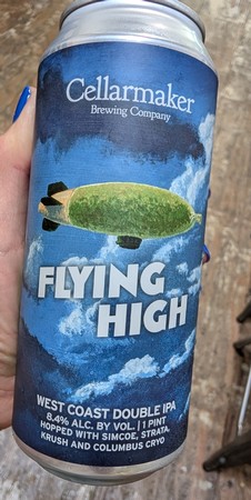 Cellarmaker Flying High West Coast Double IPA