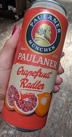 Paulaner Grapefruit Radler 16oz Germany