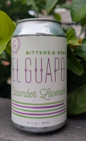 *NA* El Guapo Cucumber Lavender Bitters & Soda