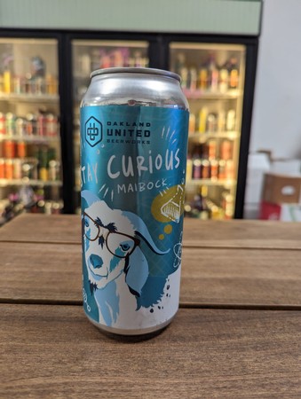 Oakland United Stay Curious Maibock 16oz CAN Oakland