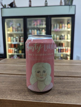 Busty Lush She's Golden Blond Ale *NA* CAN 12 oz