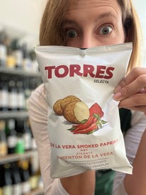 *Smoked Paprika* Torres Selecta De La Vera Potato Chips Barcelona