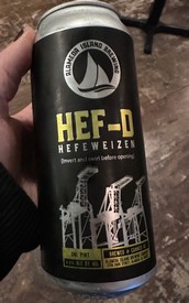 Alameda Island Hef-D Hefeweizen 16oz Alameda