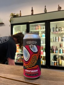 Federation Delicious Money Raspberry Berlinerweisse 16oz CAN Oakland