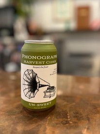Phonograph Harvest Cider 12oz CAN New York
