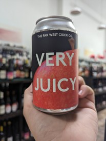 *CAN* Far West Cider Co. Very Juicy Richmond 355 mL