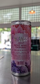 Las Jaras Waves Rose cans
